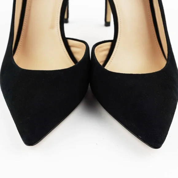 New J.CREW Lucie Pumps in Suede Black - Picture 4 of 7